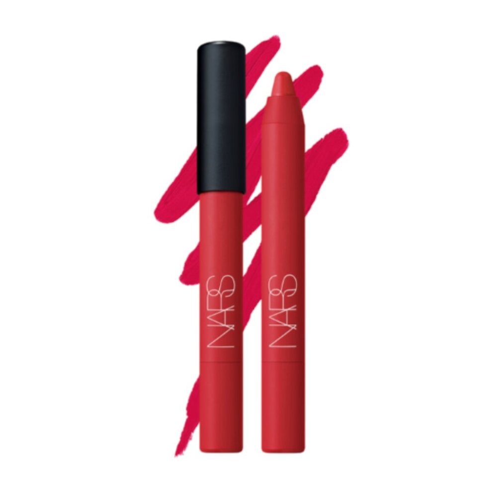 NARS Powermatte High-Intensity Lip Pencil | 132 Dragon Girl (Siren Red) | NEW